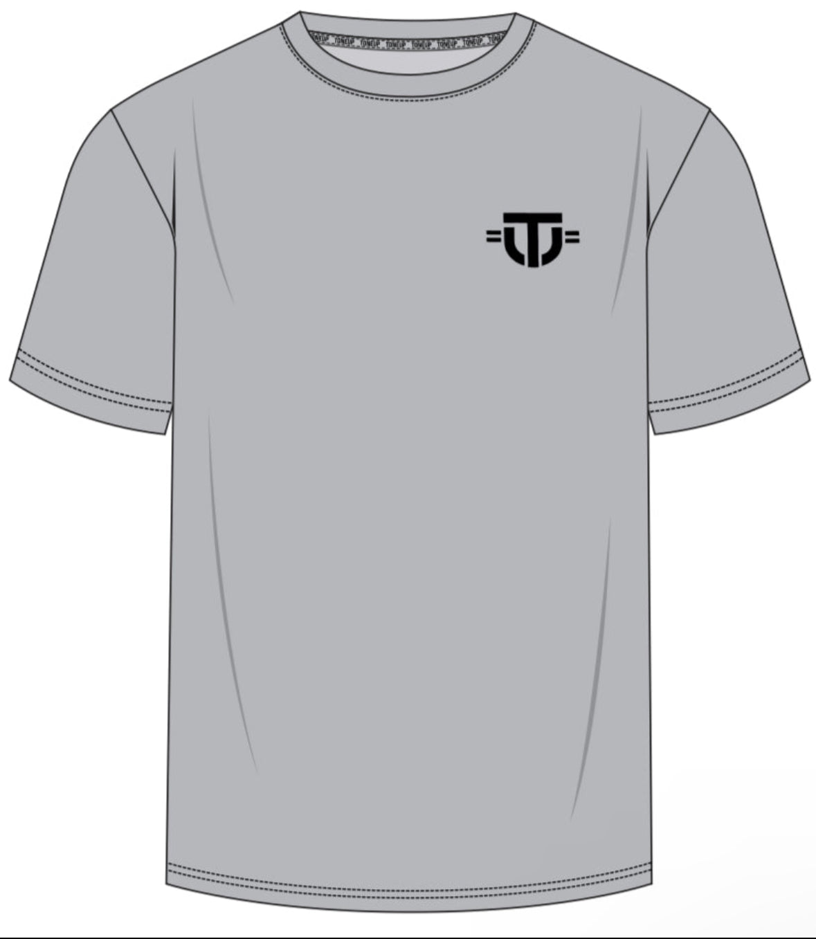 TONEUP FlexFit Tee Grey