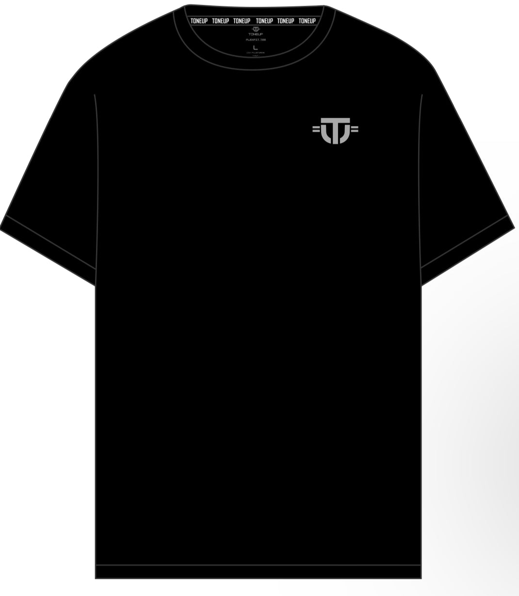 TONEUP FlexFit Tee Black